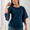 top in blue sade